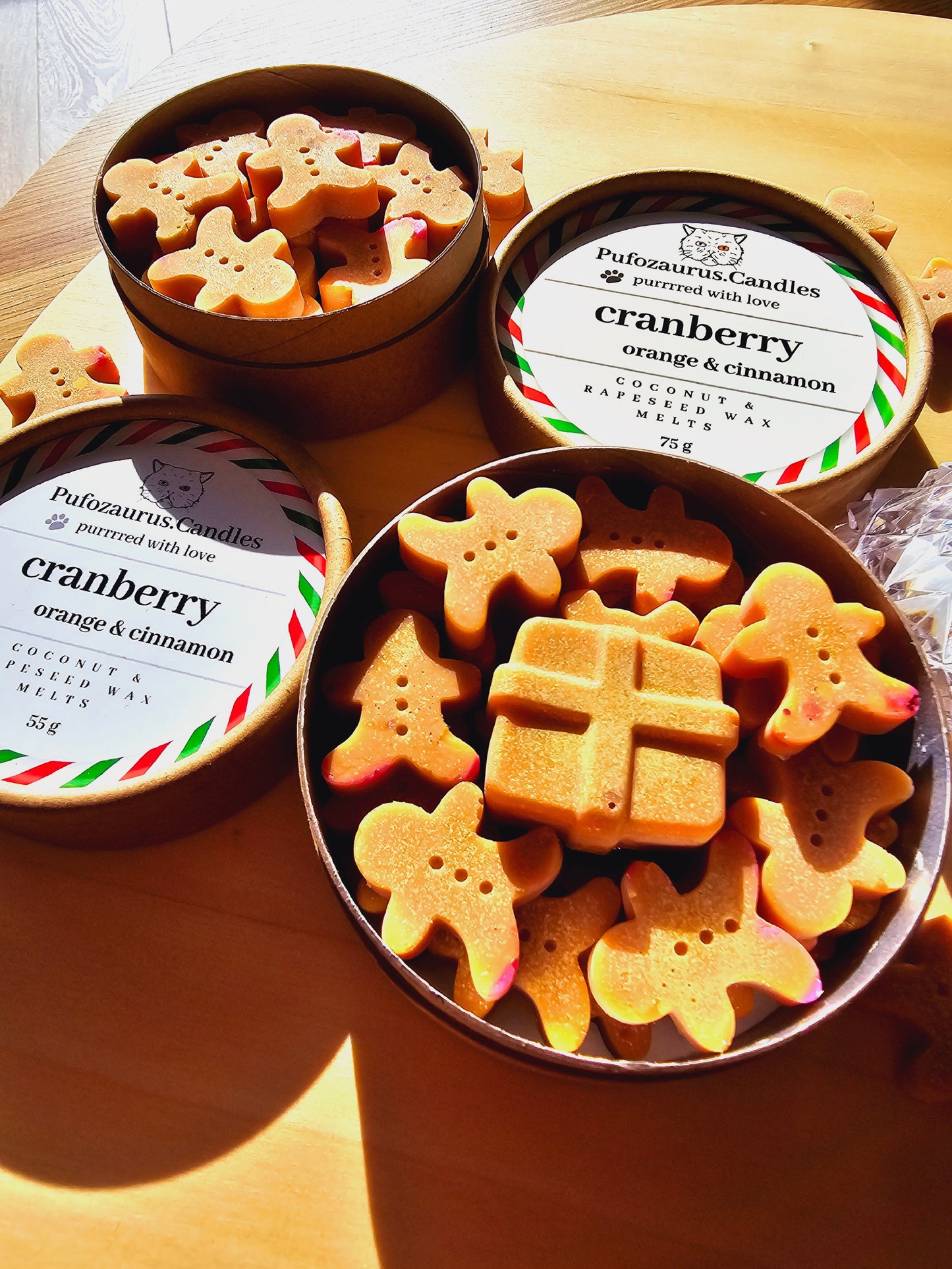 KraftBox Christmas Edition - Cranberry, Orange & Cinnamon