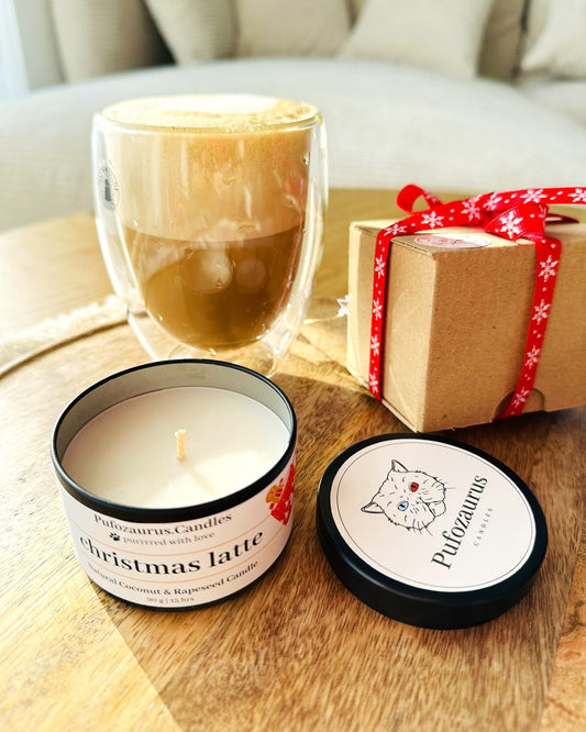 Christmas Latte - Metal Tin