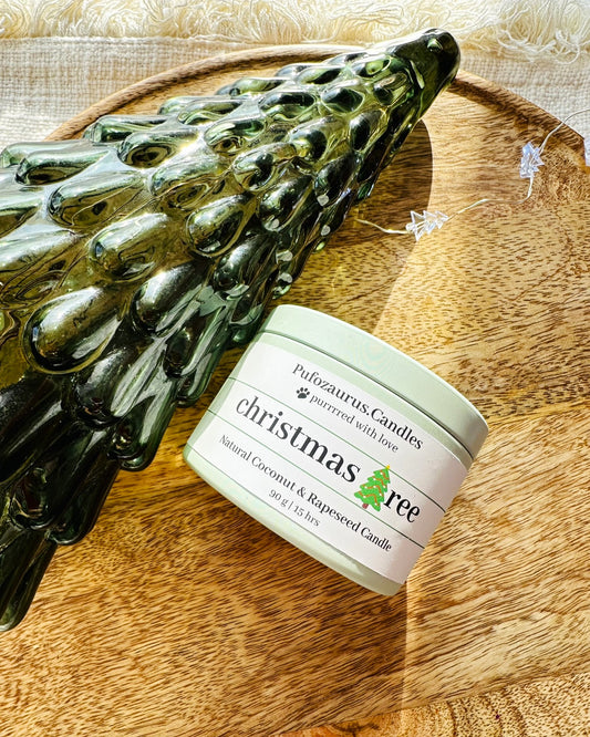 Christmas Tree - Metal Tin