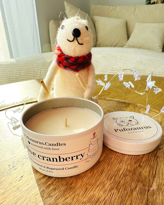 Festive Cranberry - Metal Tin