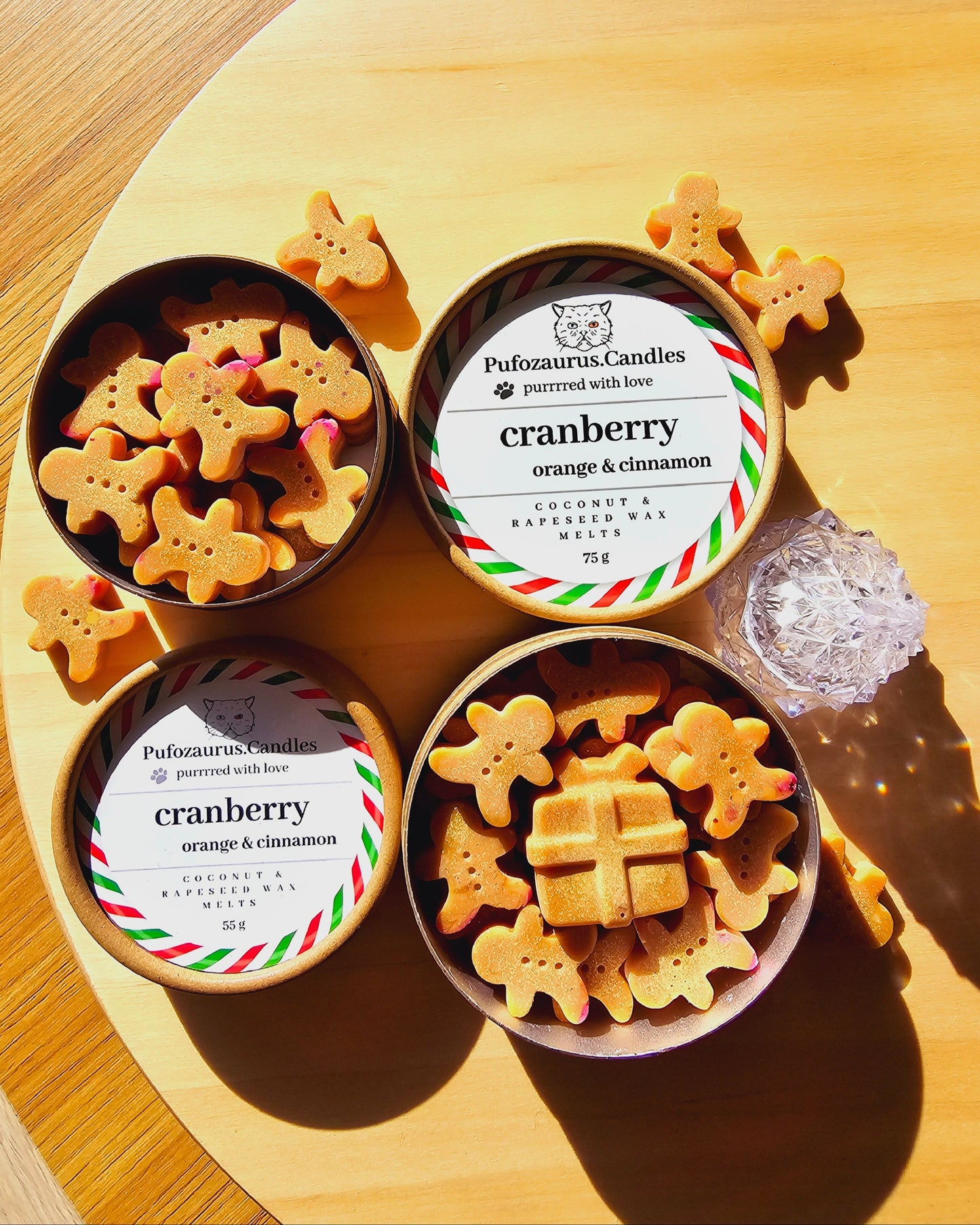 KraftBox Christmas Edition -  Cranberry, Orange & Cinnamon