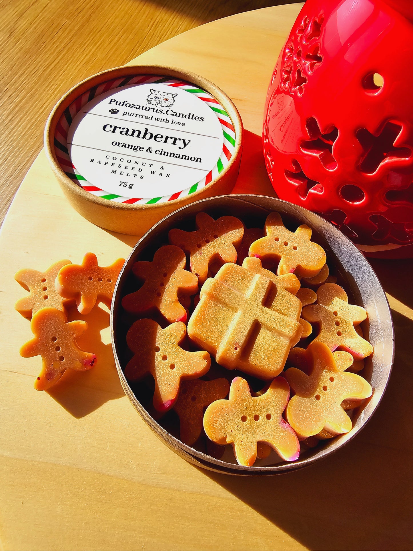 KraftBox Christmas Edition -  Cranberry, Orange & Cinnamon