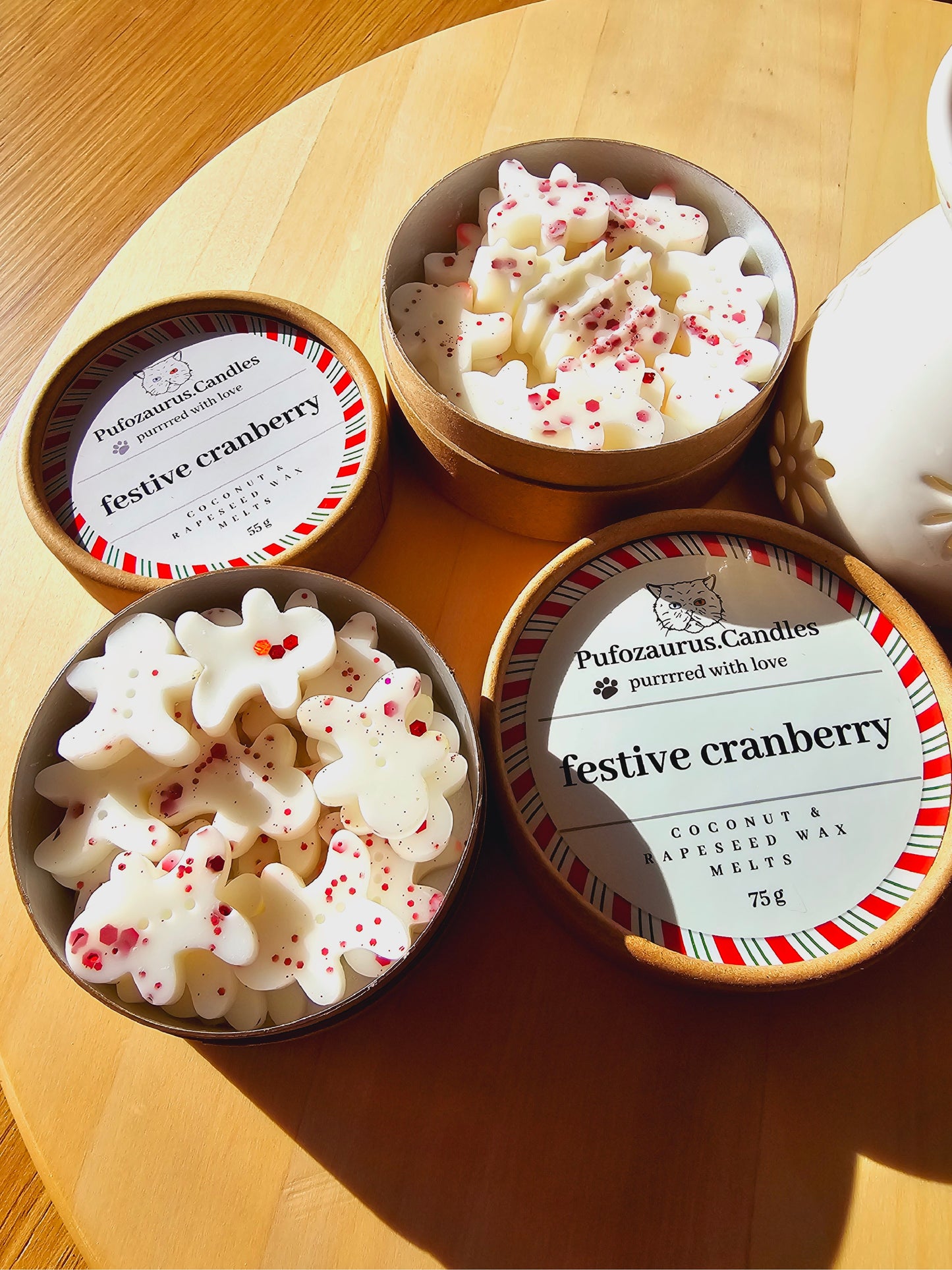 KraftBox Christmas Edition -  Festive Cranberry