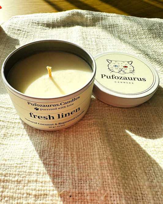 Fresh Linen - Metal Tin