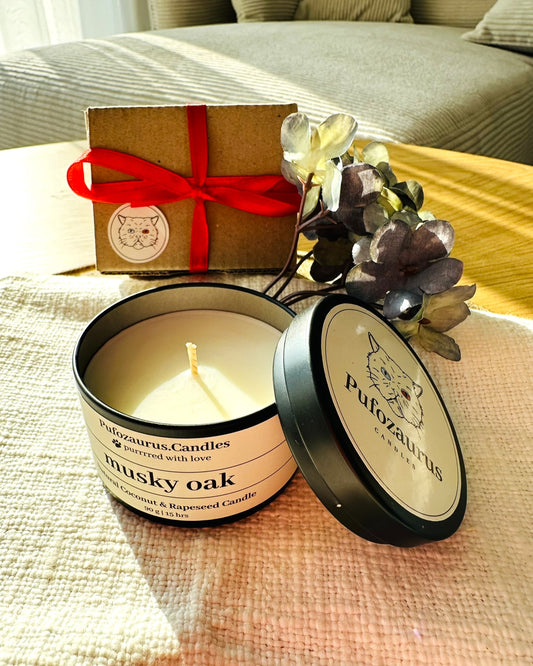 Musky Oak - Metal Tin