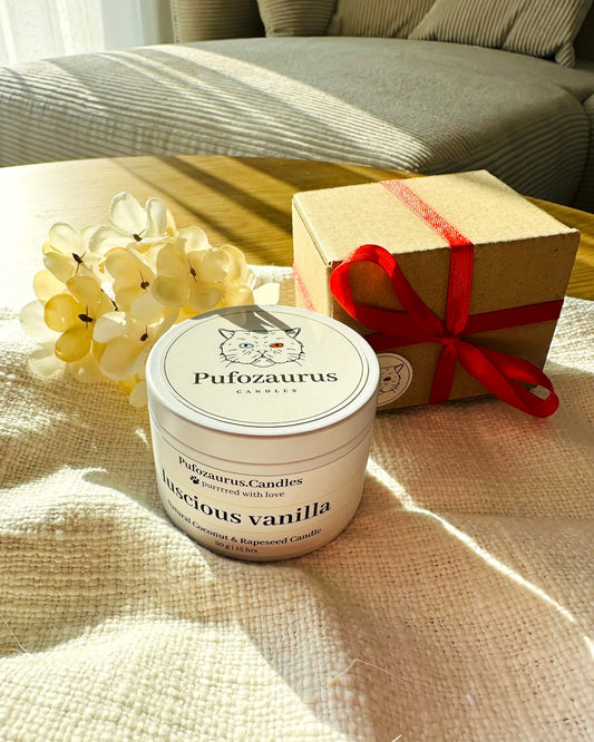 Luscious Vanilla - Metal Tin