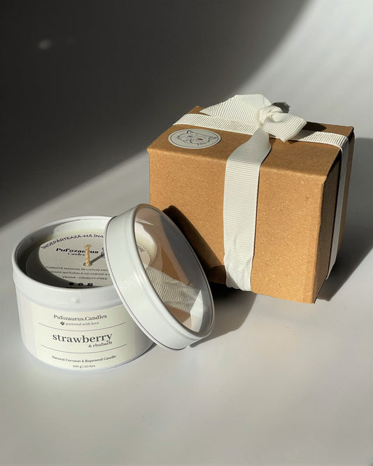 Strawberry & Rhubarb - Mini Tin